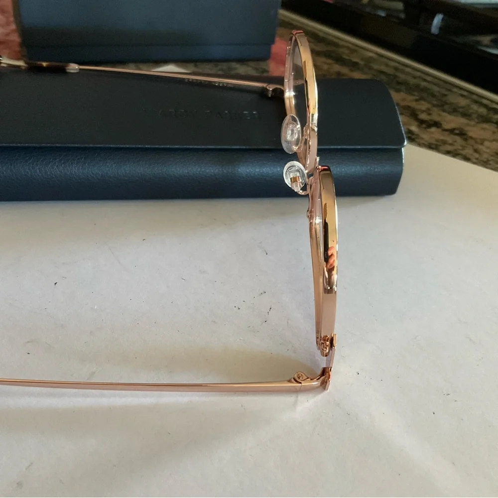 Warby Parker “Blair” Rose Gold Eyewear - Picture 8 of 8